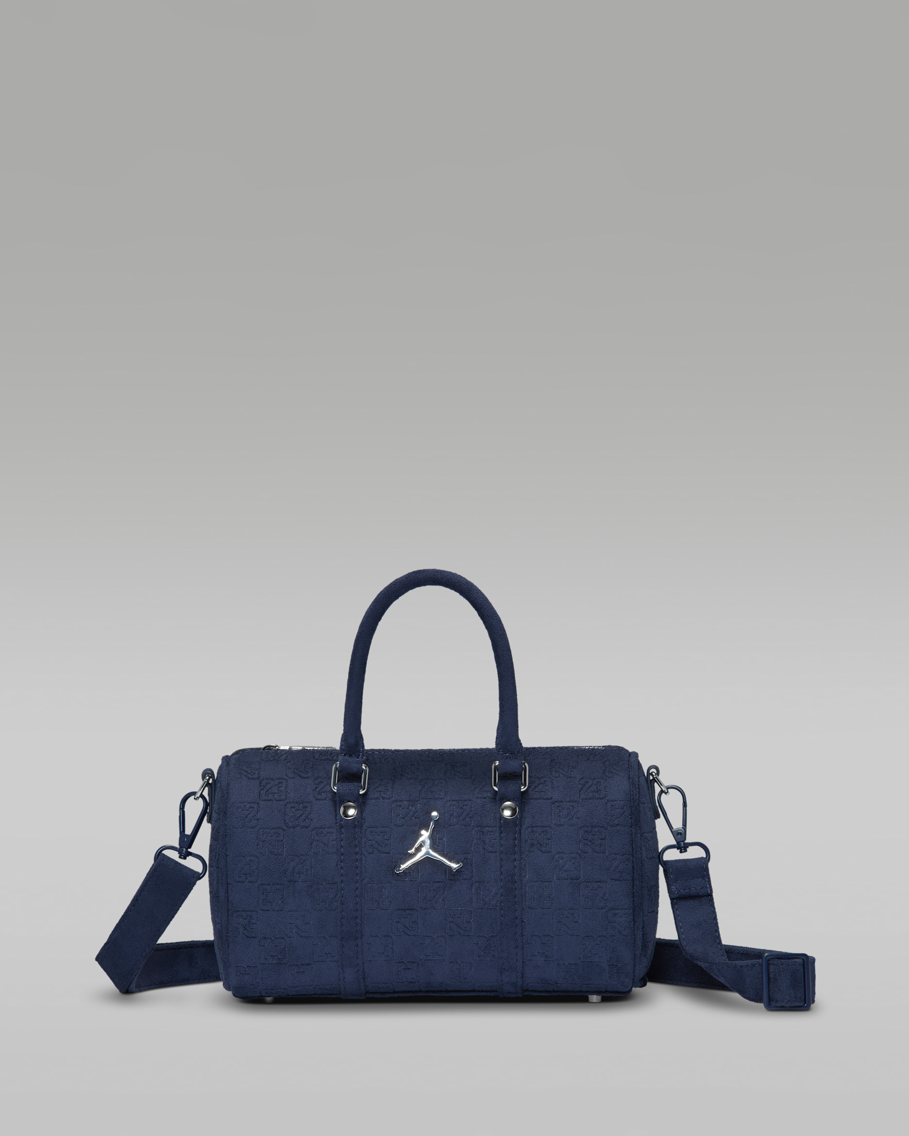 Jordan Suede Monogram Mini Duffel (3L). Nike LU